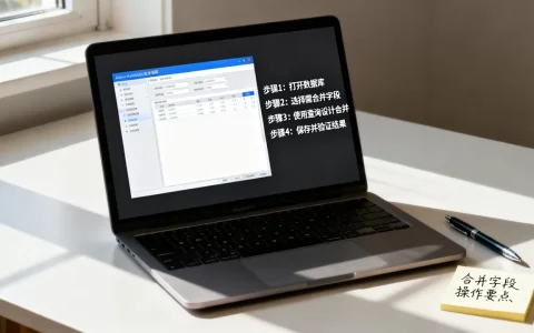 如何合并access数据库字段？access数据库合并字段的详细步骤