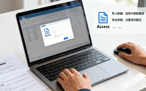 access数据库怎么使用？access数据库导入导出教程