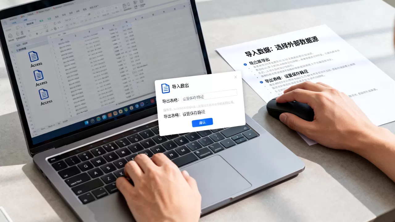 access数据库怎么使用？access数据库导入导出教程
