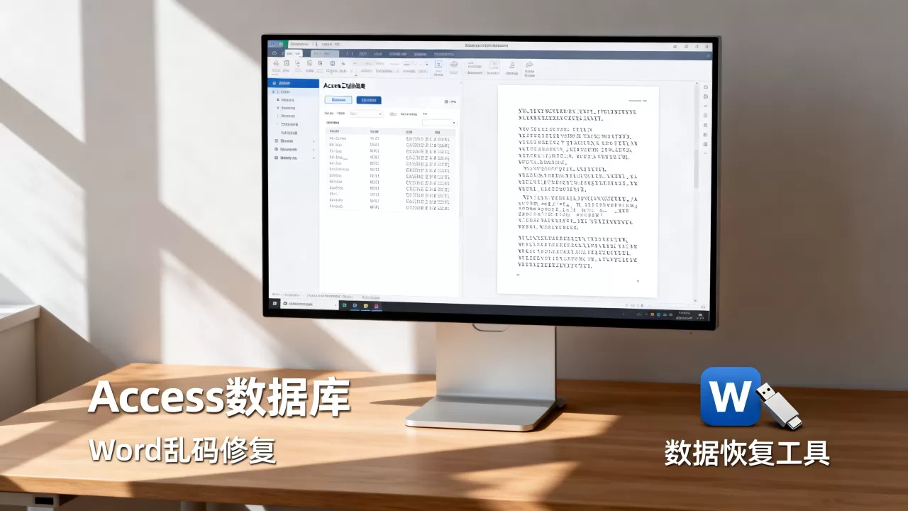 Access数据库存的Word乱码怎么办?如何修复Word文档乱码 Access数据库存的Word乱码怎么办?如何修复Word文档乱码