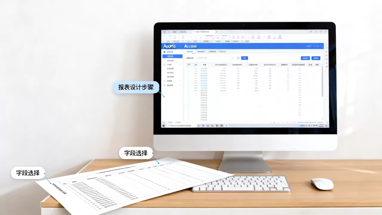 Access数据库报表怎么设计?如何制作Access数据库报表 Access数据库报表怎么设计?如何制作Access数据库报表