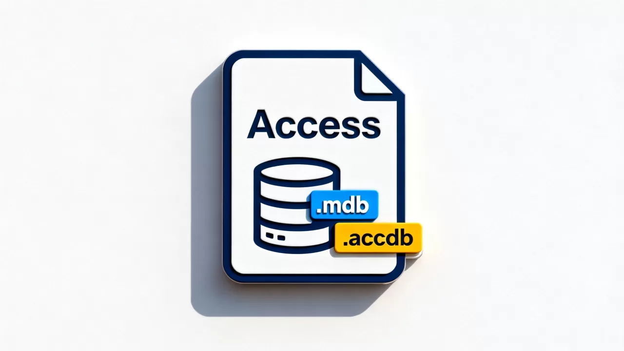 access数据库用什么扩展名?access数据库文件后缀是什么 access数据库用什么扩展名?access数据库文件后缀是什么