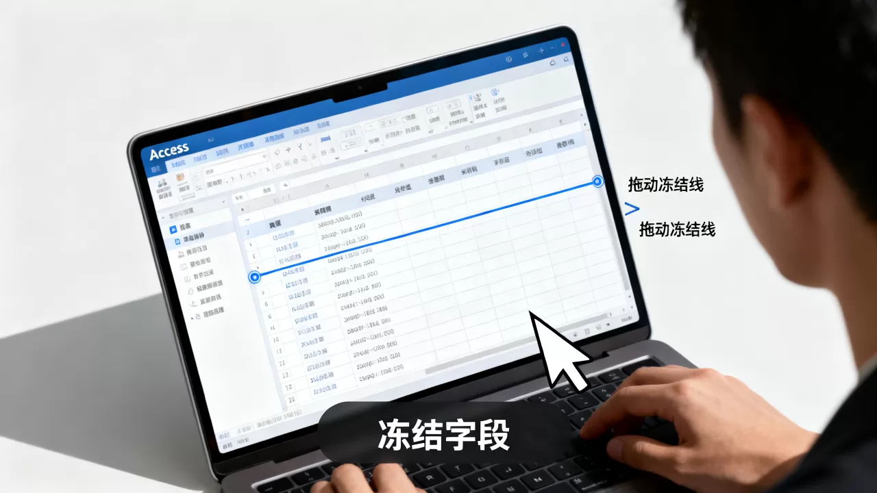 Access数据库如何冻结字段?access数据库冻结列方法 Access数据库如何冻结字段?access数据库冻结列方法