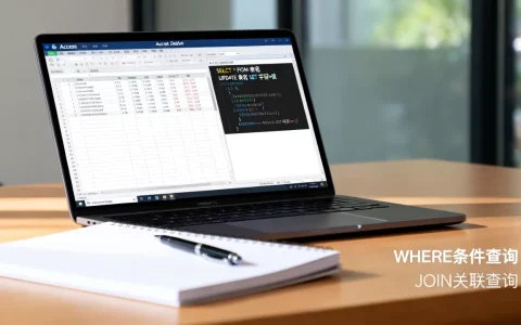 如何用access数据库使用sql语句？access数据库sql语句大全