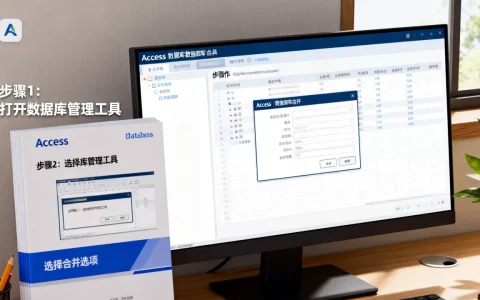如何合并access数据库？access数据库合并教程