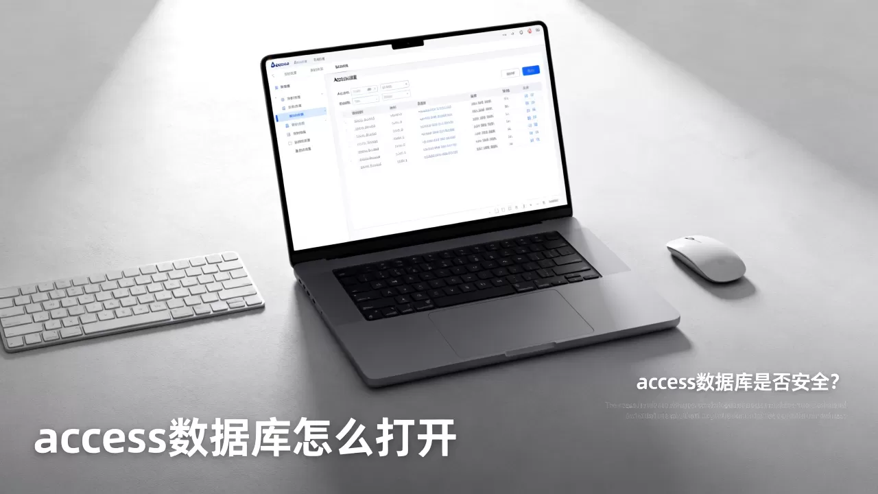 access数据库是否安全？access数据库怎么打开