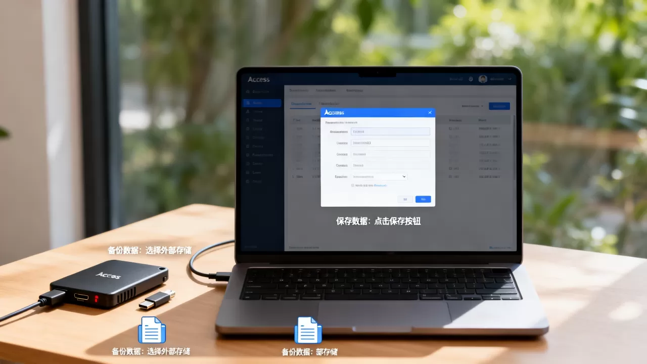 access数据库怎么保存？access数据库如何备份数据