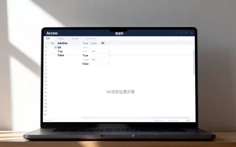 Access数据库如何使用bit类型？Access bit类型字段怎么设置