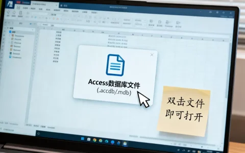 access数据库是什么文件？access数据库怎么打开