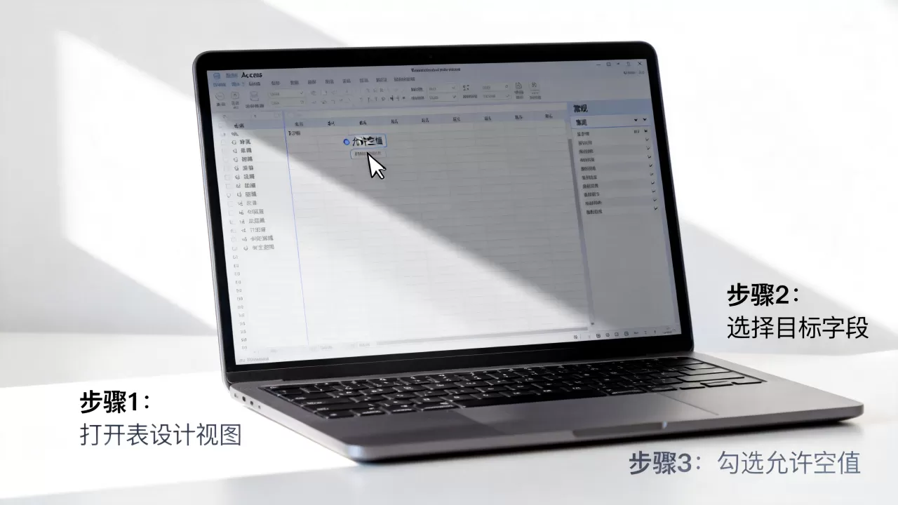 access数据库字段如何设置为空?access设置字段为空的步骤 access数据库字段如何设置为空?access设置字段为空的步骤
