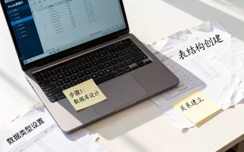 access数据库作品怎么做？access数据库开发教程