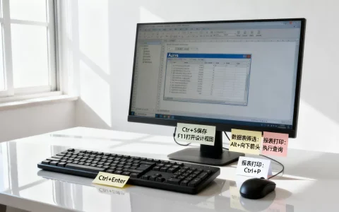 access数据库快捷键怎么用？access数据库操作技巧