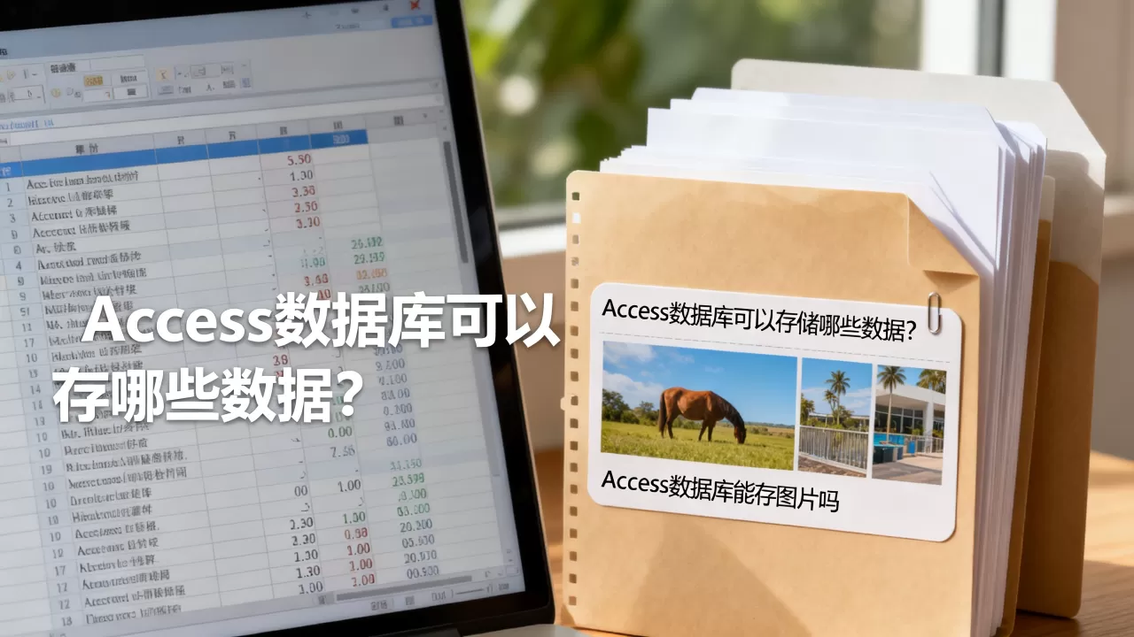 Access数据库可以存储哪些数据?Access数据库能存图片吗 Access数据库可以存储哪些数据?Access数据库能存图片吗