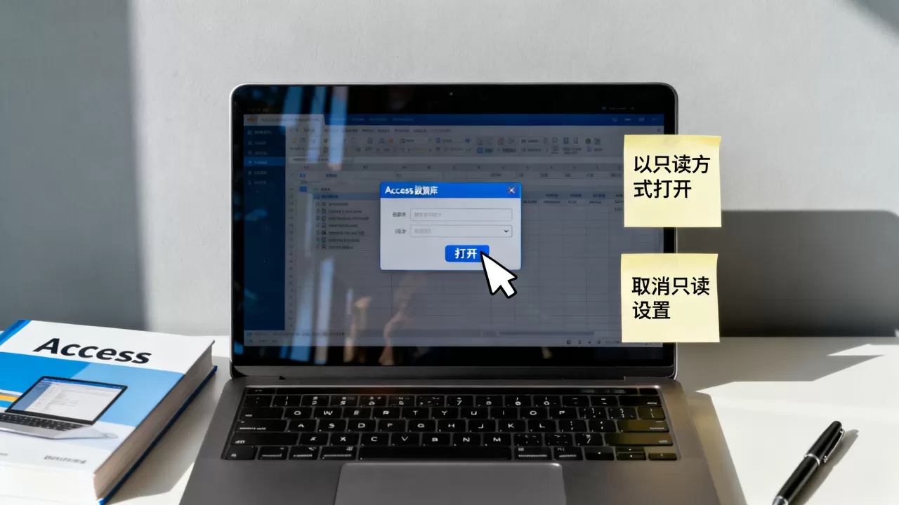 Access数据库怎么以只读方式打开,Access数据库怎么取消只读? Access数据库怎么以只读方式打开,Access数据库怎么取消只读?