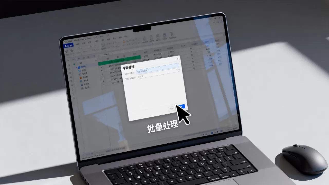 Access数据库字段如何快速替换,Access怎么批量替换字段内容? Access数据库字段如何快速替换,Access怎么批量替换字段内容?
