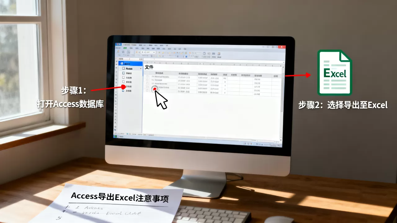 Access数据库怎么另存为，Access如何导出到Excel？