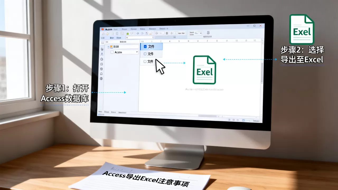 Access数据库怎么另存为，Access如何导出到Excel？