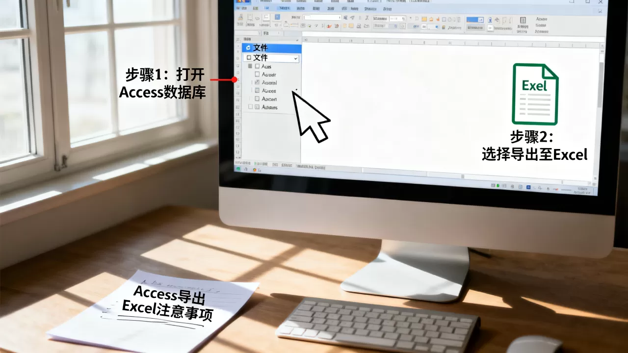 Access数据库怎么另存为，Access如何导出到Excel？