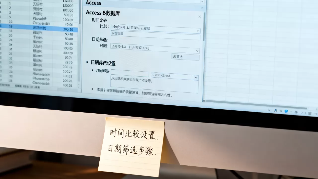 Access数据库如何进行时间比较,Access日期筛选怎么设置? Access数据库如何进行时间比较,Access日期筛选怎么设置?