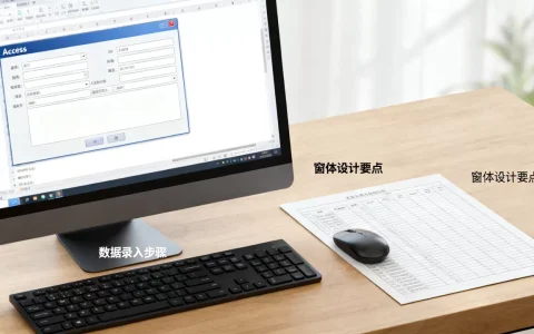 Access数据库录入怎么做，如何制作数据录入窗体？