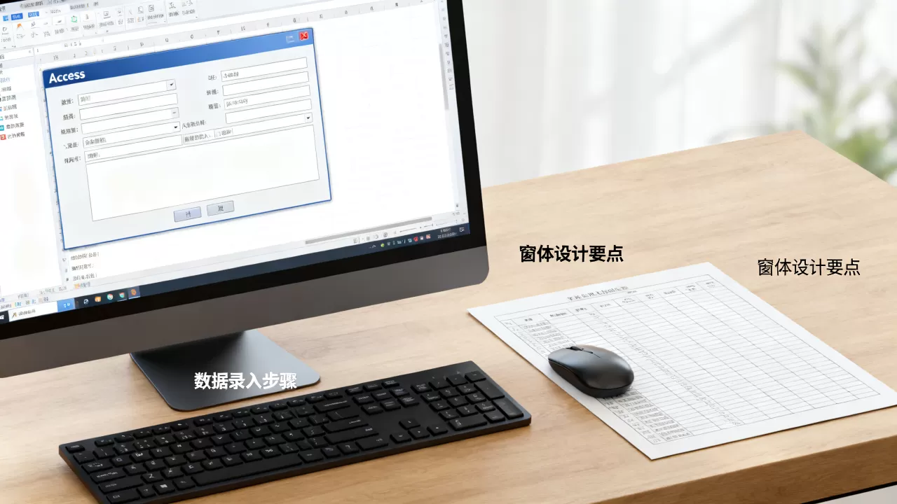 Access数据库录入怎么做,如何制作数据录入窗体? Access数据库录入怎么做,如何制作数据录入窗体?