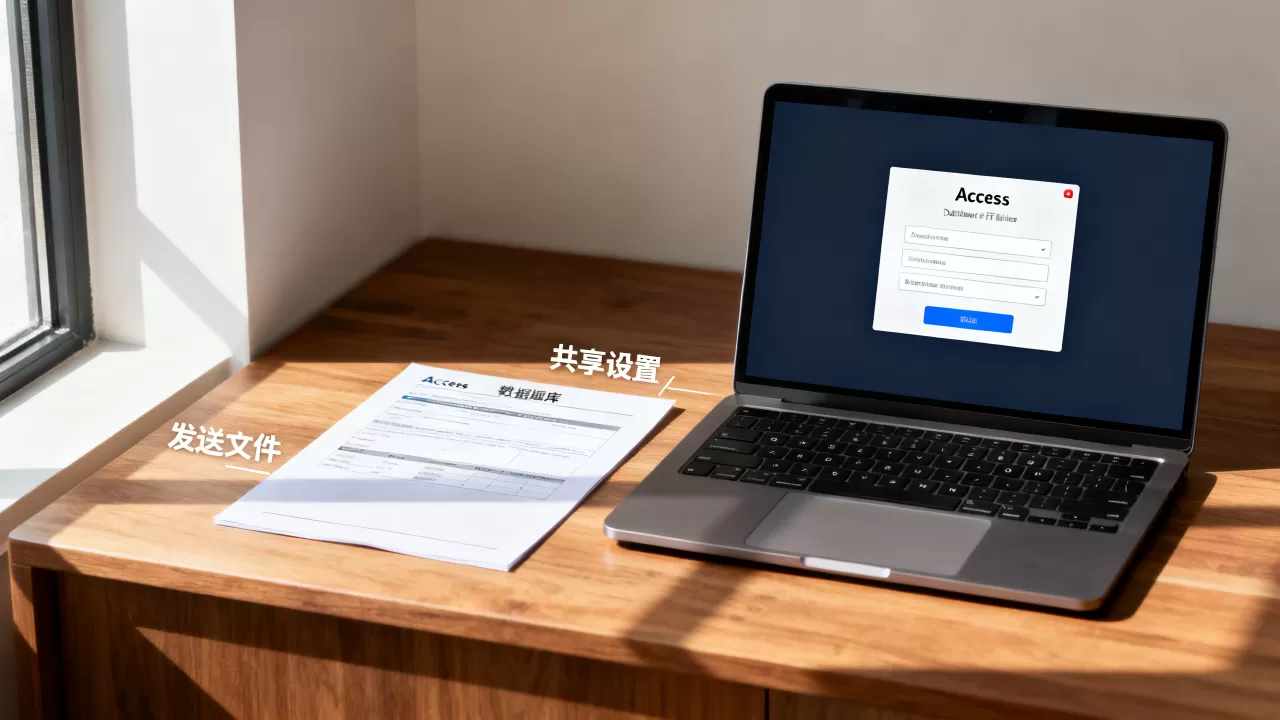 Access数据库文件怎么发送?,Access数据库如何共享给他人? Access数据库文件怎么发送?,Access数据库如何共享给他人?
