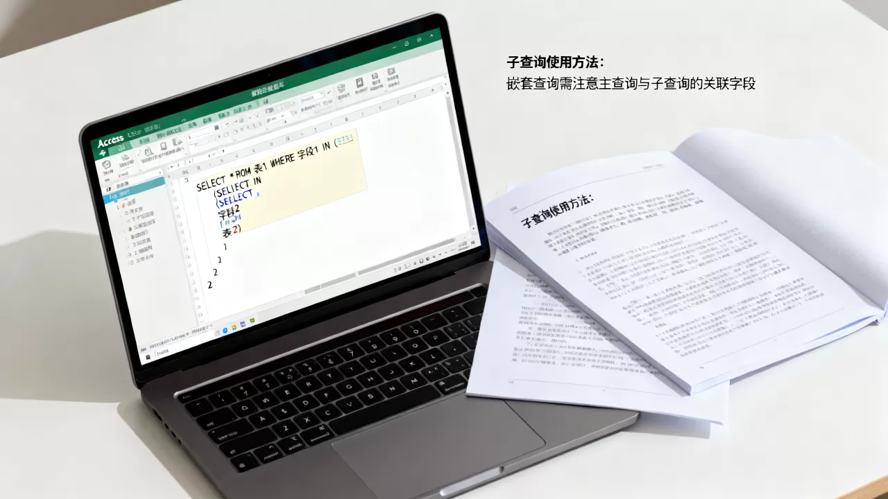 Access数据库如何使用子查询，Access子查询语句怎么写？