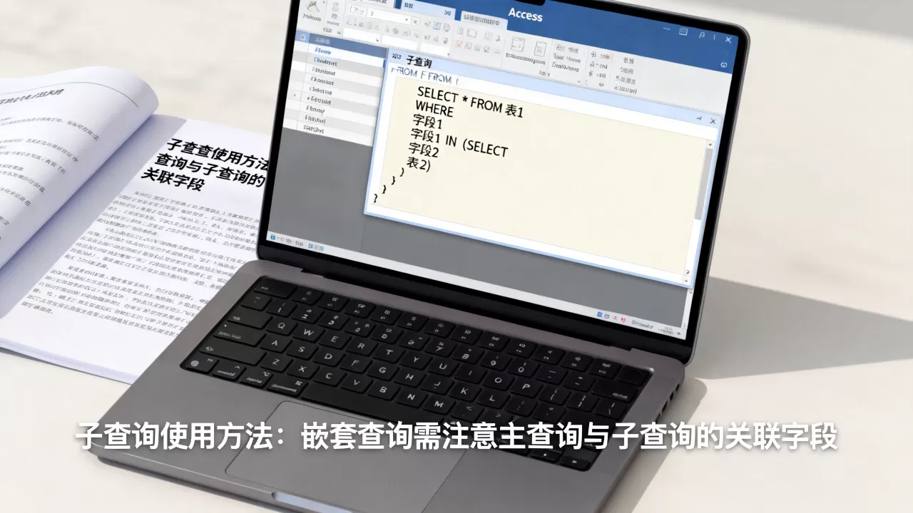 Access数据库如何使用子查询，Access子查询语句怎么写？