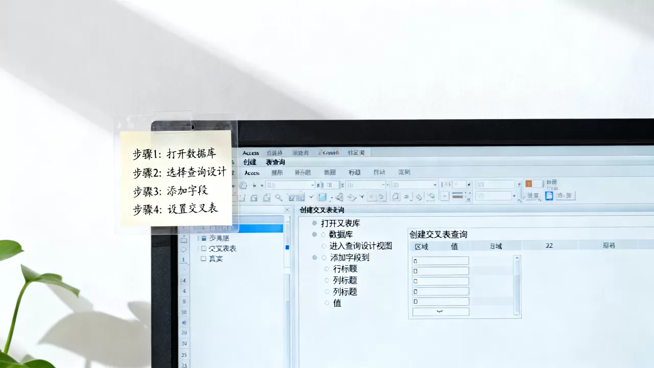 Access怎么创建交叉表查询，交叉表查询的操作步骤是什么？