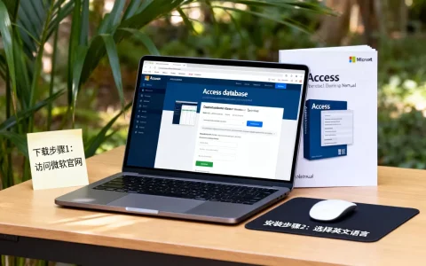 Access数据库英文版怎么下载，Access英文版怎么用？