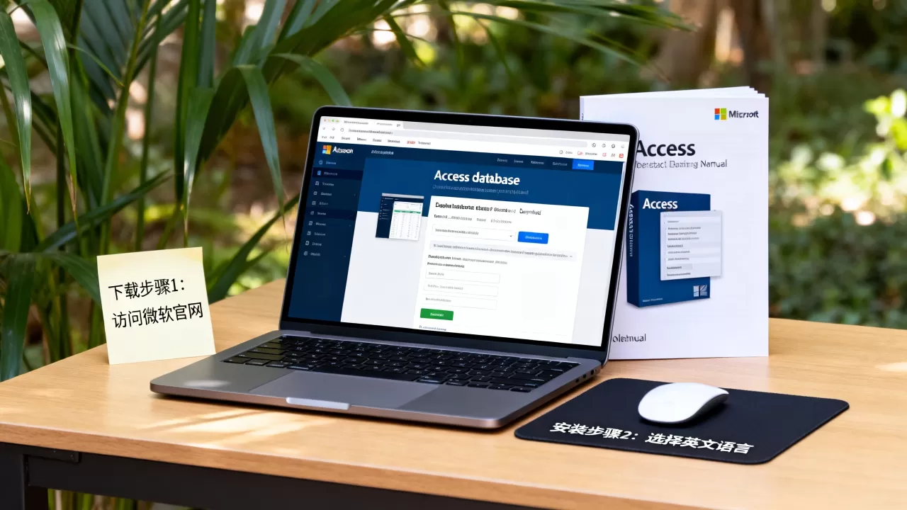 Access数据库英文版怎么下载，Access英文版怎么用？