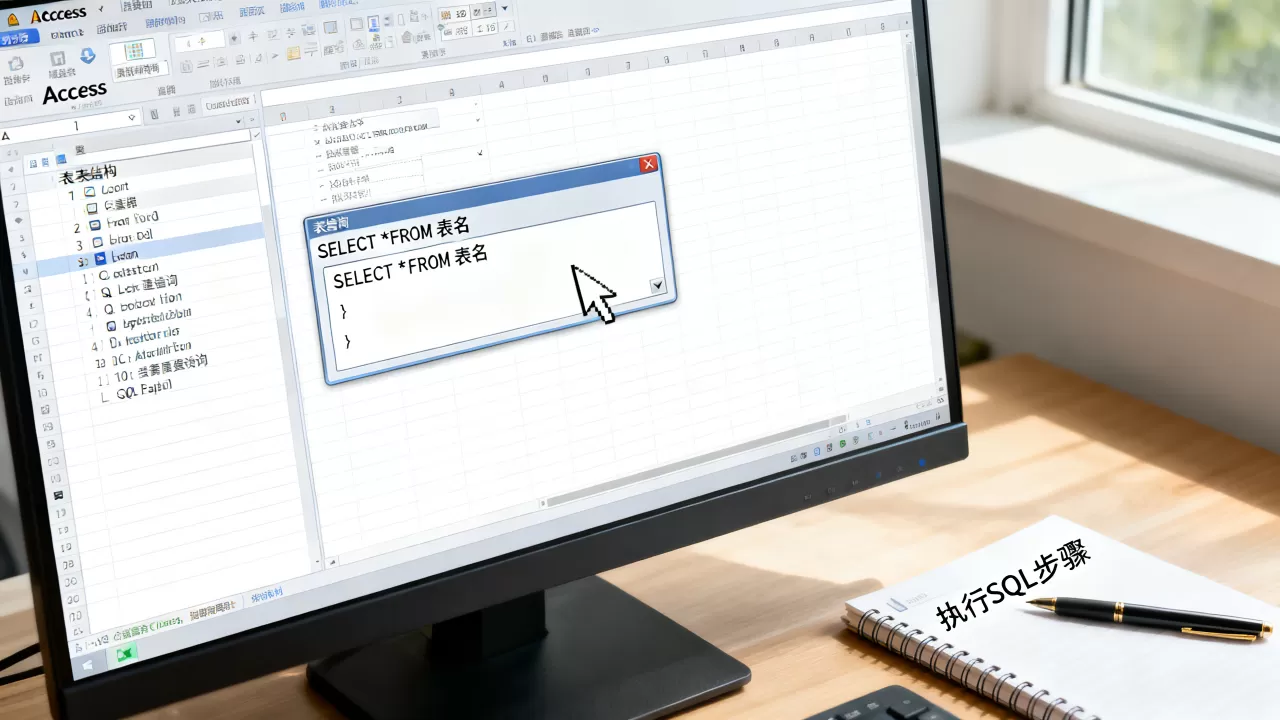 Access数据库怎么执行SQL,access sql怎么写? Access数据库怎么执行SQL,access sql怎么写?