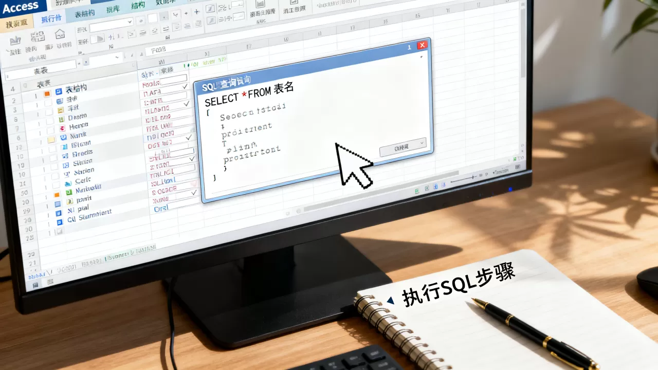 Access数据库怎么执行SQL,access sql怎么写? Access数据库怎么执行SQL,access sql怎么写?