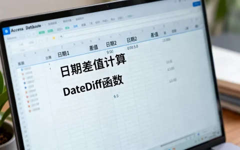 Access数据库日期计算怎么做，Access日期差值怎么计算？