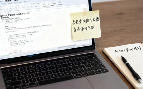 Access参数查询怎么做，Access查询语句怎么写？