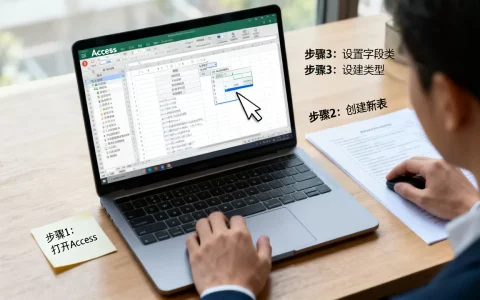 Access数据库建表怎么做，Access建表步骤有哪些？