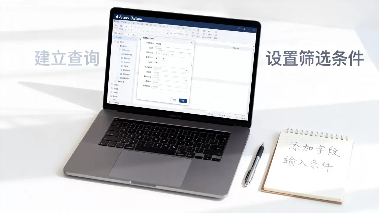 Access数据库怎么建立查询,Access查询怎么设置筛选条件? Access数据库怎么建立查询,Access查询怎么设置筛选条件?