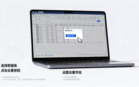 Access数据库怎么快速去重，Access如何删除重复记录？