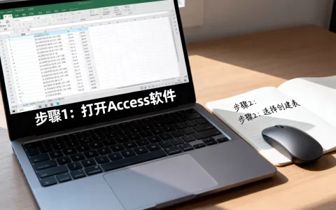 Access数据库怎么建表，Access建表步骤是什么？