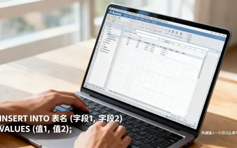 Access数据库怎么快速插入一行，SQL语句怎么写？