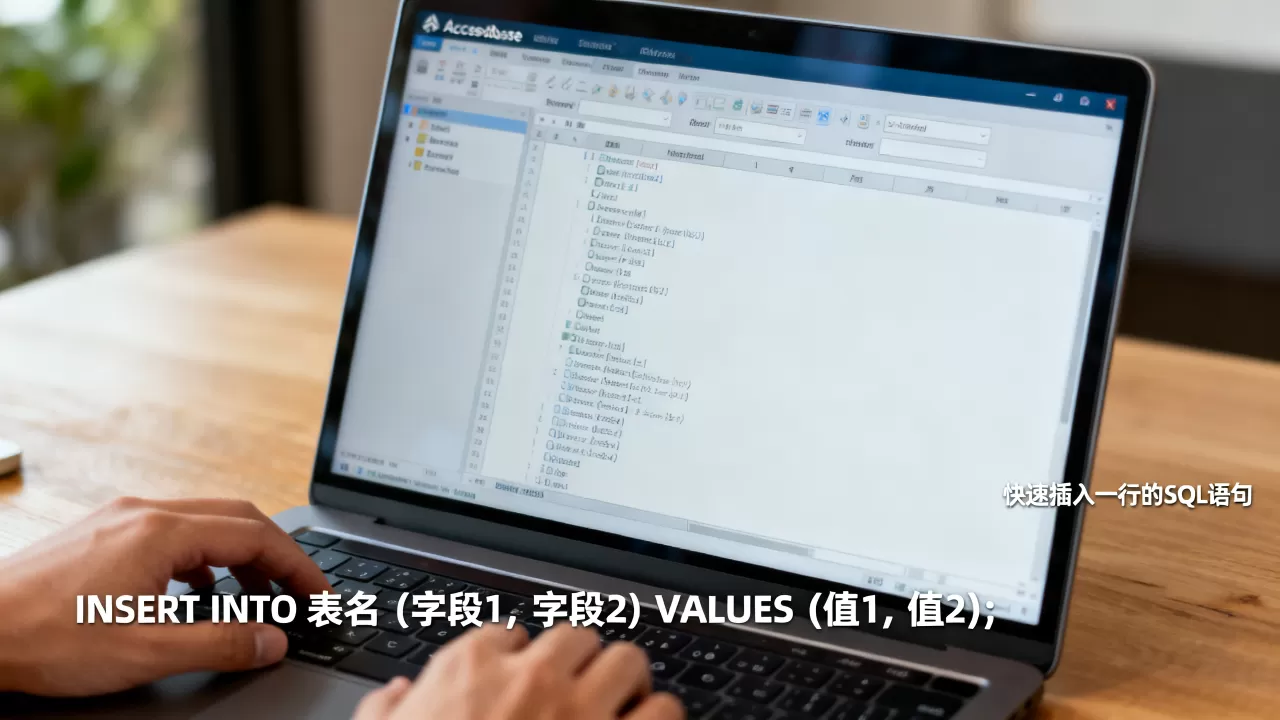 Access数据库怎么快速插入一行,SQL语句怎么写? Access数据库怎么快速插入一行,SQL语句怎么写?