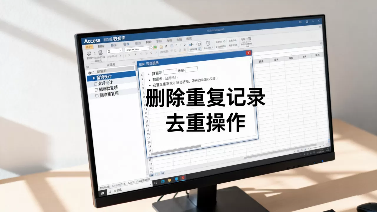 Access数据库如何去重,Access如何删除重复记录? Access数据库如何去重,Access如何删除重复记录?