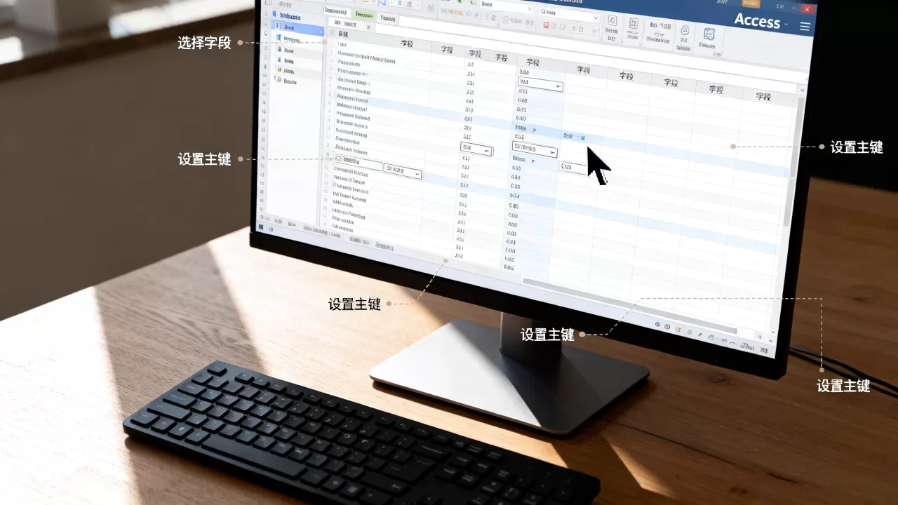 Access数据库如何建立主键,Access主键怎么设置? Access数据库如何建立主键,Access主键怎么设置?