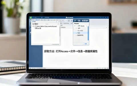 Access数据库文件路径在哪，如何获取Access路径？