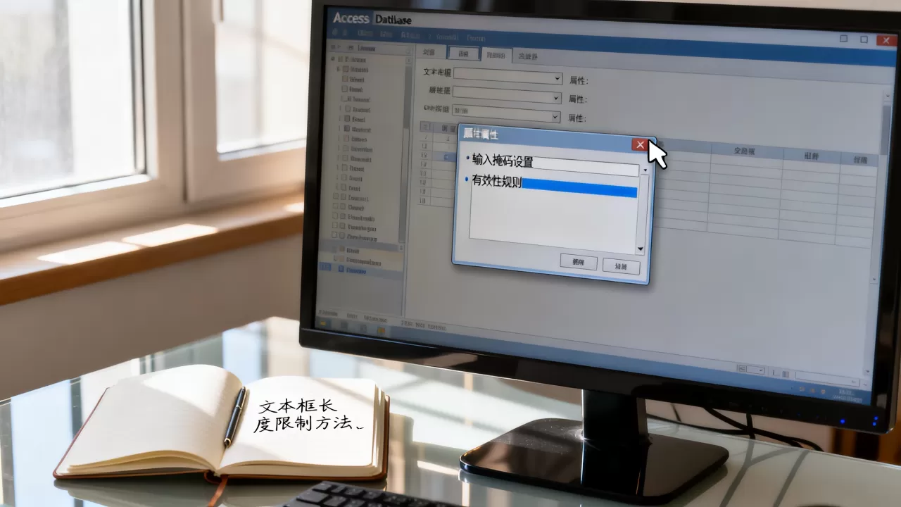 Access数据库文本框怎么设置,如何限制文本框输入长度? Access数据库文本框怎么设置,如何限制文本框输入长度?