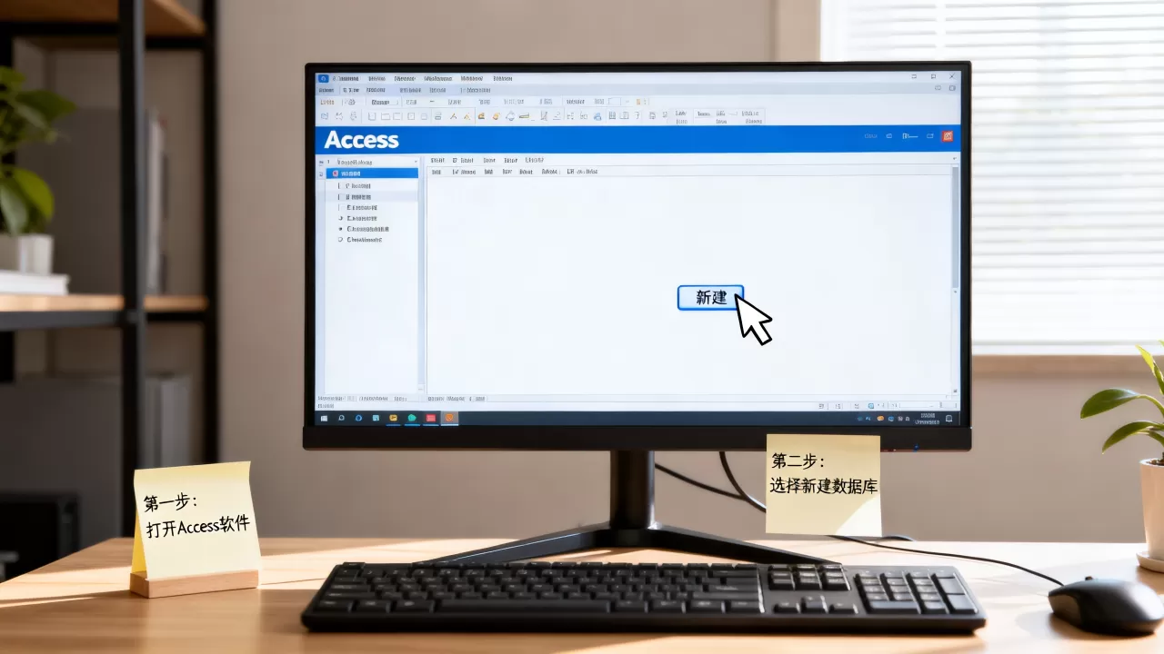 Access数据库怎么创建，Access数据库新建步骤有哪些？