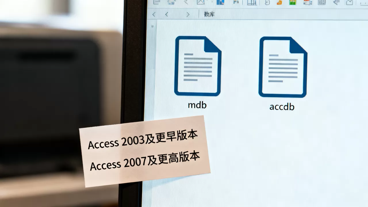 Access数据库文件的拓展名是什么,mdb和accdb有什么区别? Access数据库文件的拓展名是什么,mdb和accdb有什么区别?