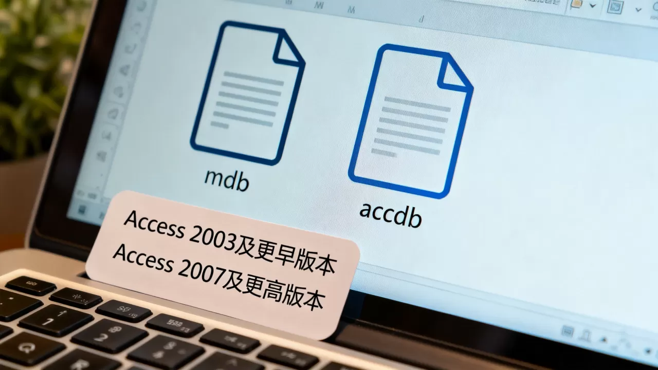 Access数据库文件的拓展名是什么,mdb和accdb有什么区别? Access数据库文件的拓展名是什么,mdb和accdb有什么区别?