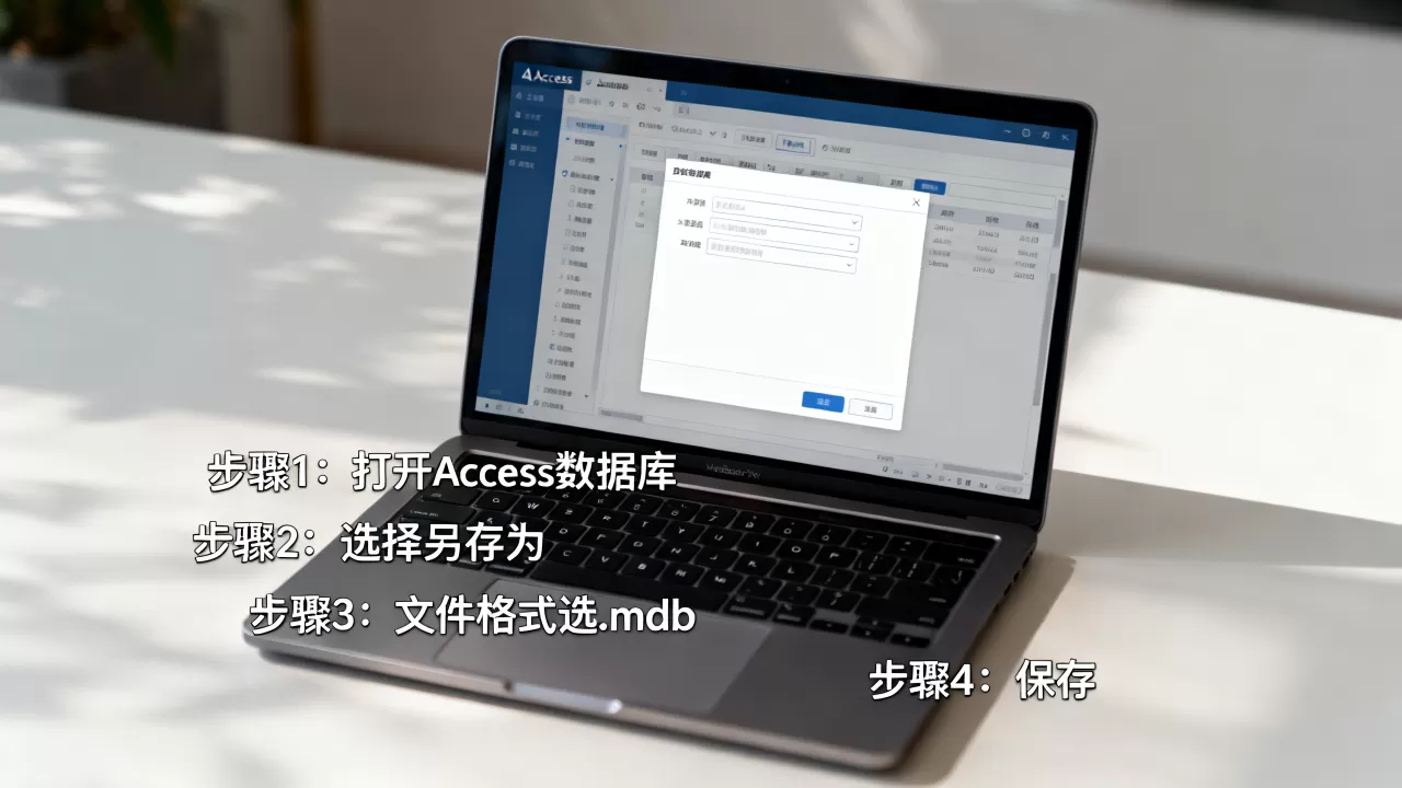 access数据库怎样转成mdb格式？，转换步骤有哪些？