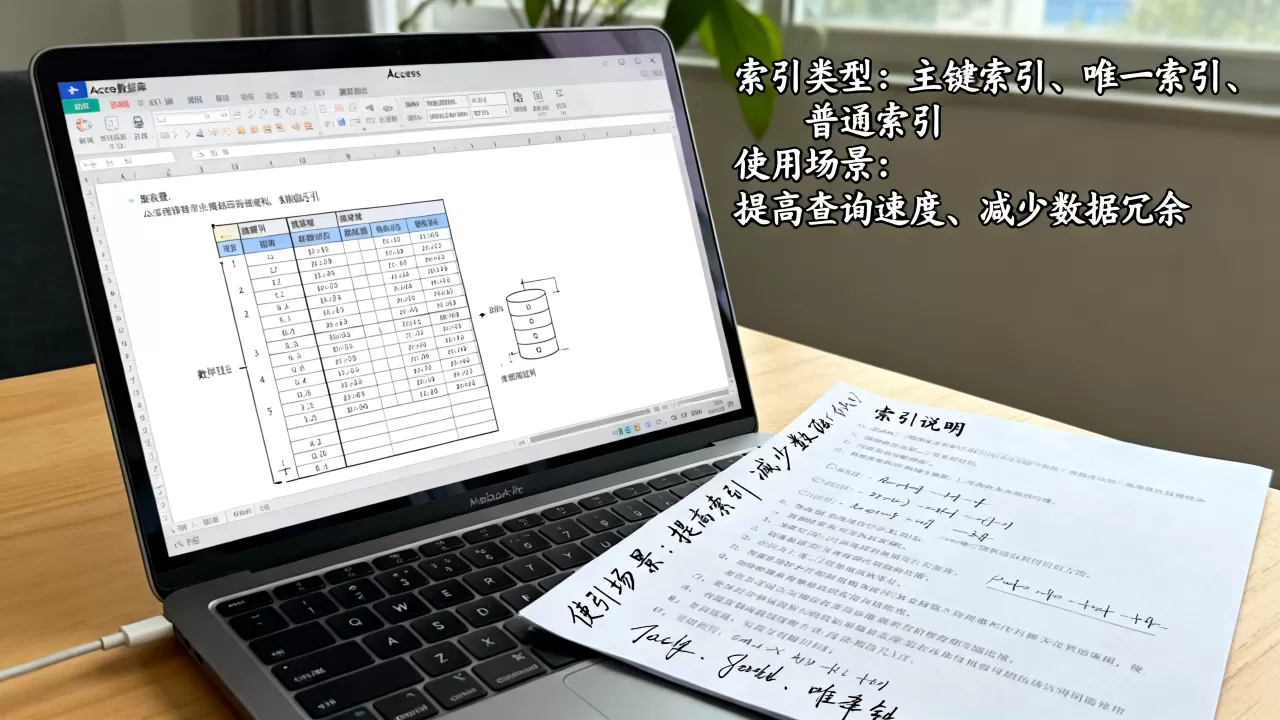 Access数据库中的索引有哪些?,怎么用? Access数据库中的索引有哪些?,怎么用?